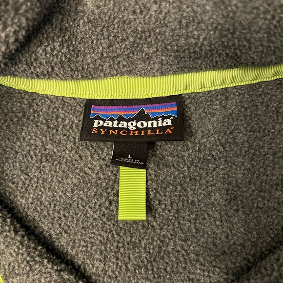 Patagonia Synchilla Lightweight Snap-T Pullover Jacket - Picture 3 of 3
